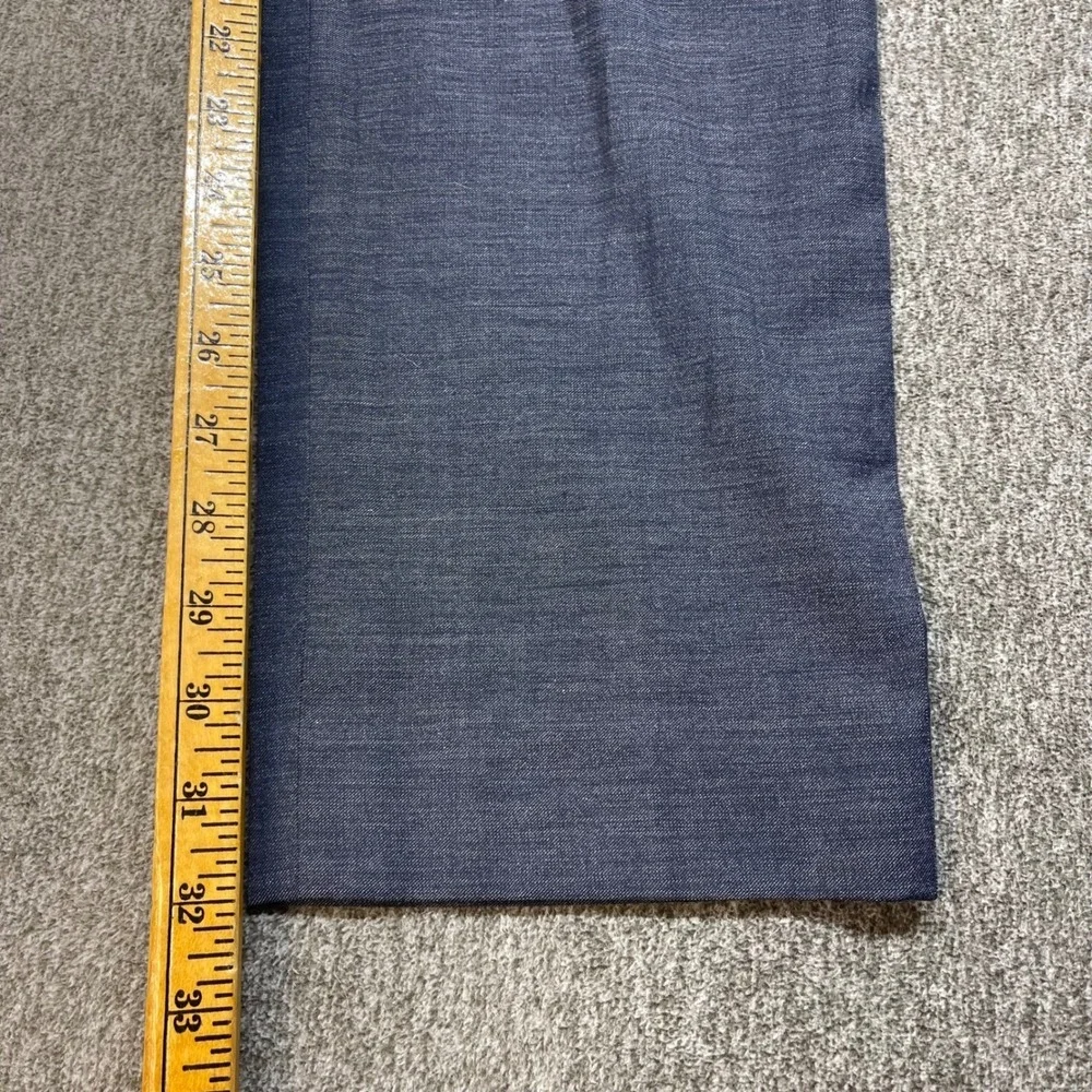 BANANA REPUBLIC Marlane Slim Fit Flat Front Dress Pants Mens 32x32 Wool Blend‎